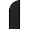 Ekena Millwork Americraft 6-Board (3 Batten) Wood Joined Board-n-Batten Shutters w/ Arch Top, ARW401BQ621X77BLH, PR ARW401BQ621X77BLH - alternate 4